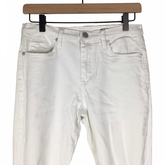 BLANK NYC Jeans Mid-Rise Skinny Distressed Ripped Knee Stretch Denim Size 28 - Picture 2 of 16